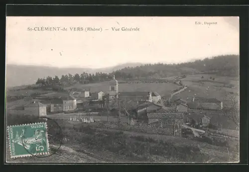AK St-Clement-de Vers, Vue Generale