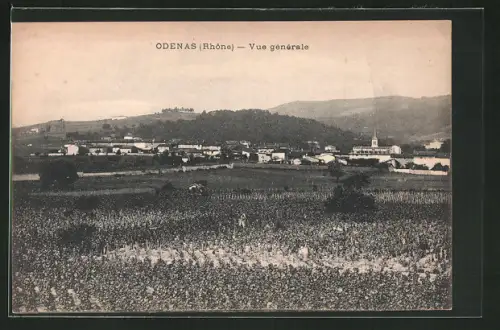 AK Odenas, vue générale