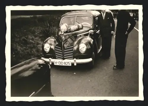 Fotografie Auto Ford Taunus Buckeltaunus, Kfz-Kennzeichen Hannover