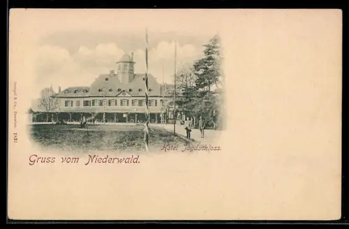AK Niederwald, Hotel Jagdschloss