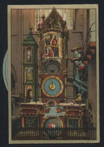 Mechanische-AK Strassburg, Astronomische Münsteruhr, Kunstuhr