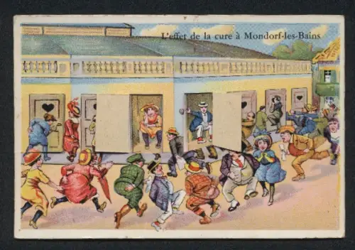 AK Bad Kissingen, Lange Schlangen vor den öffentlichen Toiletten