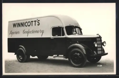 Foto-AK Truck of Winnicott`s Superior Confectionery, Lastkraftwagen