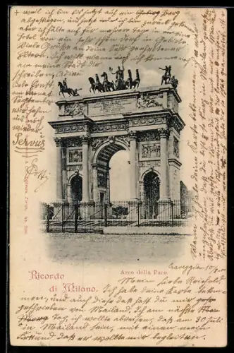 AK Milano, Arco della Pace