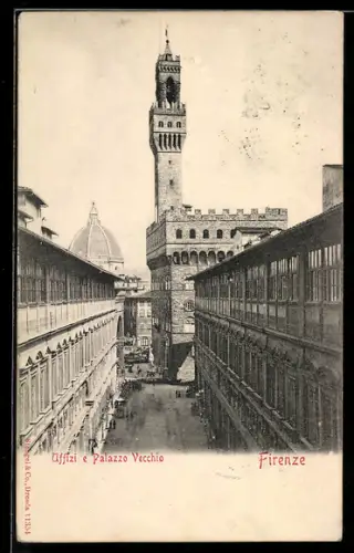 AK Firenze, Uffizi e Palazzo Vecchio