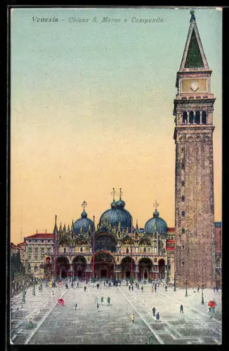 AK Venezia, Chiesa S. Marco e Campanile