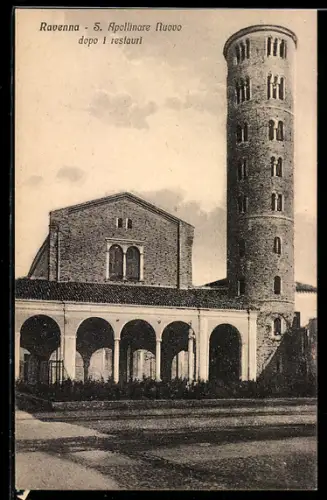 AK Ravenna, S. Apollinare Nuovo dopo i restauri