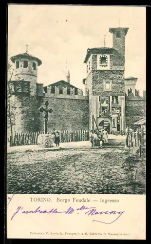 AK Torino, Borgo Feudale, Ingresso