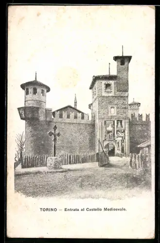 AK Torino, Entrata al Castello Medioevale
