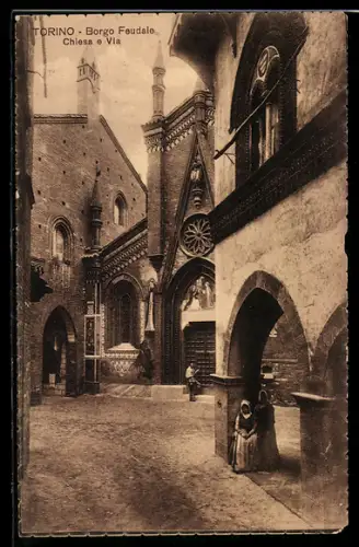 AK Torino, Borgo Feudale, Chiesa e Via
