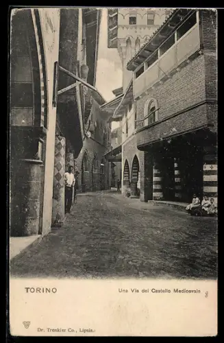 AK Torino, Una Via del Castello Medioevale