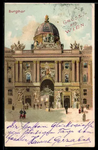Lithographie Wien, Burgtor