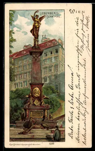 Lithographie Wien, Liebenberg-Denkmal