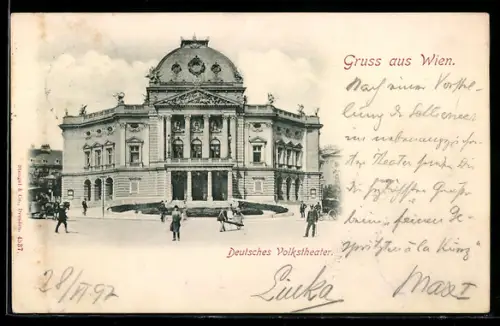 AK Wien, Deutsches Volkstheater