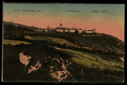 AK Wien, Hotel Kahlenberg auf dem Kahlenberg