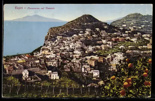 AK Capri, Panorama col Vesuvio
