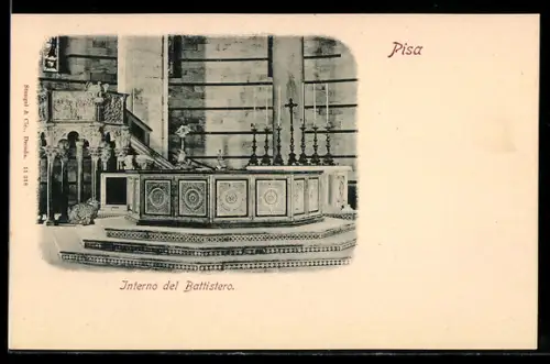 AK Pisa, Interno del Battistero