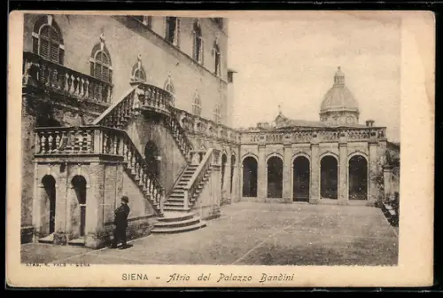 AK Siena, Atrio del Palazzo Bandini