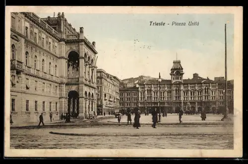 AK Trieste, Piazza Unità