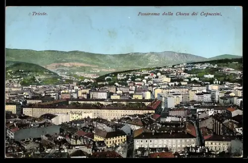 AK Trieste, Panorama dalla Chiesa dei Capuccini