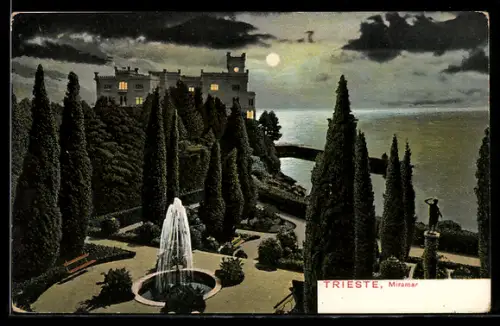 AK Trieste, Schloss Miramar