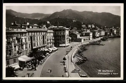 AK Rapallo, Passeggiata a mare