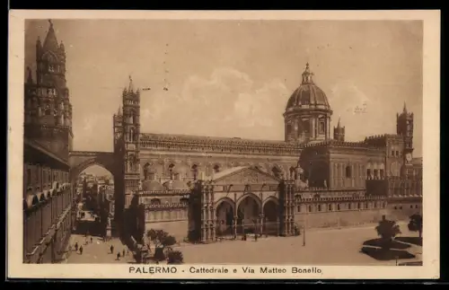 AK Palermo, Cattedrale e Via Matteo Bonello