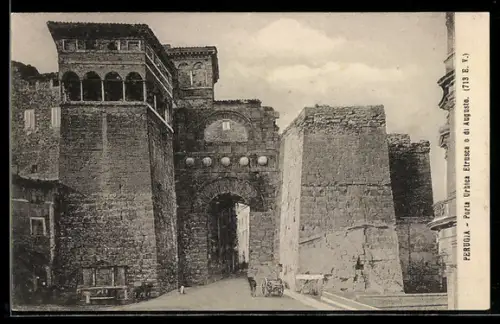 AK Perugia, Porta Urbica Etrusca o di Augusto