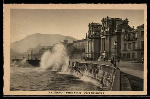 AK Palermo, Porta Felice, Foro Umberto I