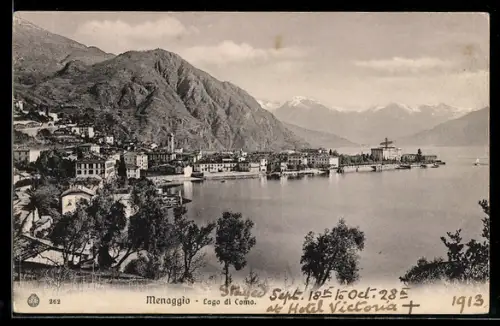 AK Menaggio /Lago di Como, Panorama