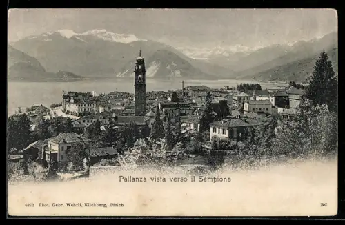 AK Pallanza, Panorama verso il Sempione