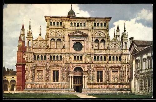 AK Pavia, Certosa, La Facciata