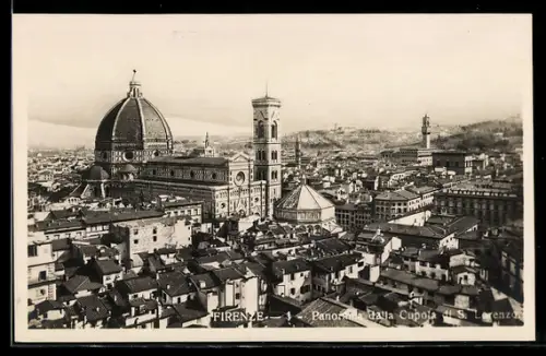 AK Firenze, Panorama dalla Cupola di S. Lorenzo