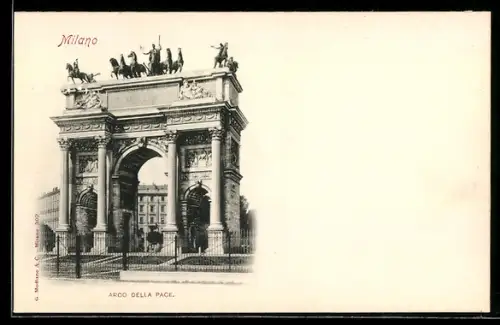 AK Milano, Arco della Pace
