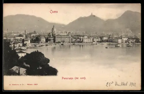 AK Como, Panorama dal nord