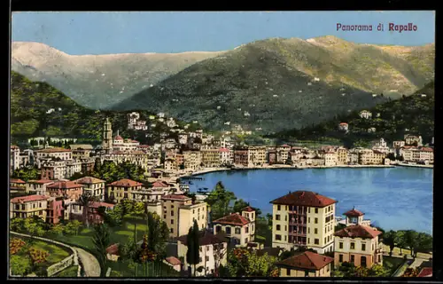 AK Rapallo, Panorama di Rapallo