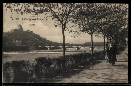 AK Torino, Passeggiata lungo Po