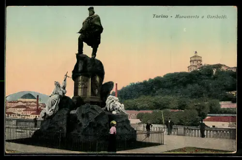 AK Torino, Monumento a Garibaldi
