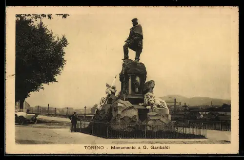 AK Torino, Monumento a G. Garibaldi