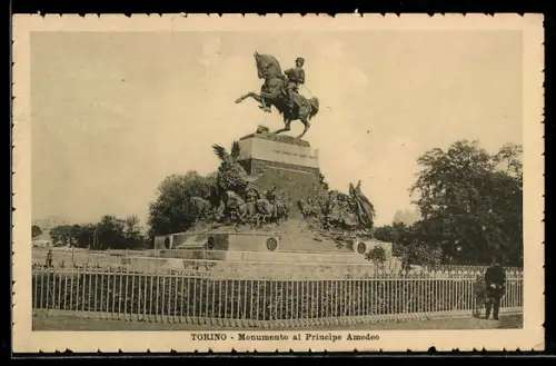 AK Torino, Monumento al Principe Amedeo