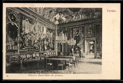 AK Torino, Palazzo Reale-Sala da pranzo