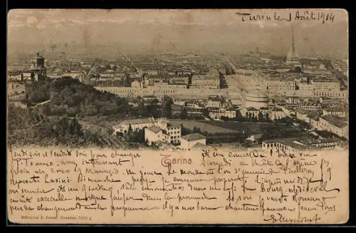Mondschein-AK Torino, Panorama