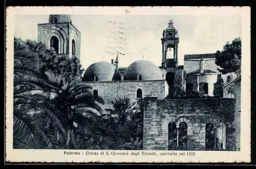 AK Palermo, Chiesa di S. Giovanni degli Eremiti costruita nel 1132