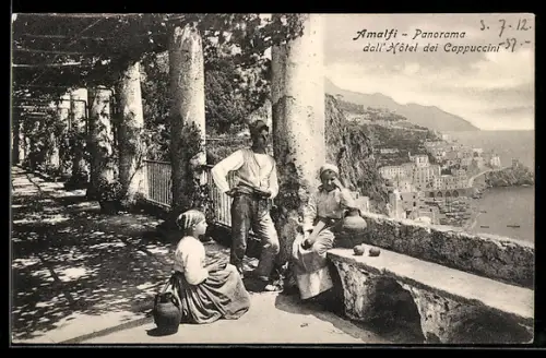AK Amalfi, Panorama dall`Hotel dei Cappuccini