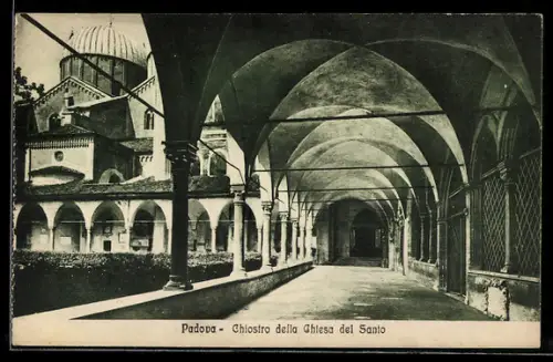 AK Padova, Chiostro della Chiesa del Santo