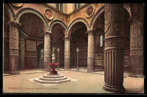 AK Firenze, Palazzo Vecchio, il Cortile