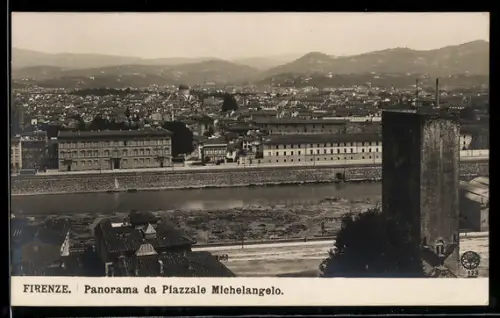 AK Firenze, Panorama da Piazzale Michelangelo