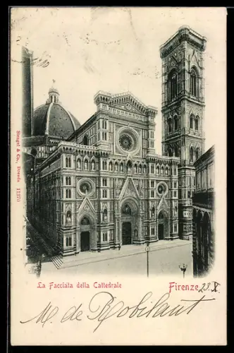 AK Firenze, La Facciata della Cattedrale