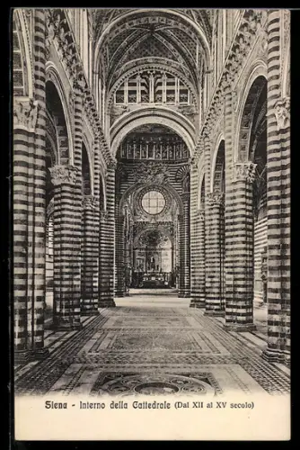 AK Siena, Interno della Cattedrale