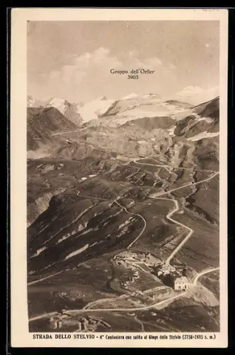 AK Passo dello Stelvio, 4. Cantoniera con salita al Giogo dello Stelvio